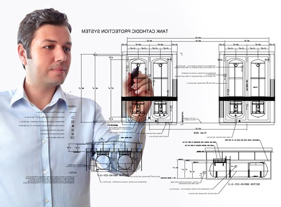 cathodic protection design sketch
