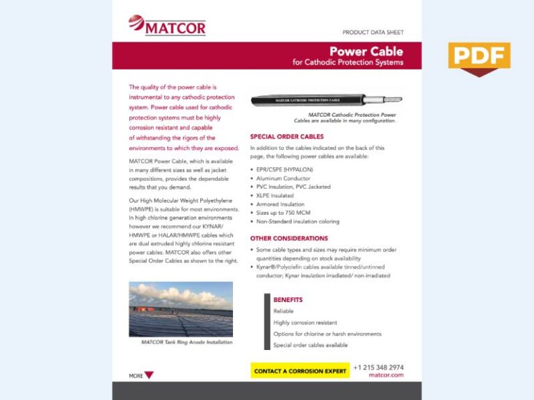 Datasheet image - CP System Power Cable