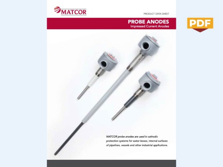 Datasheet image - Impressed Current Probe Anodes