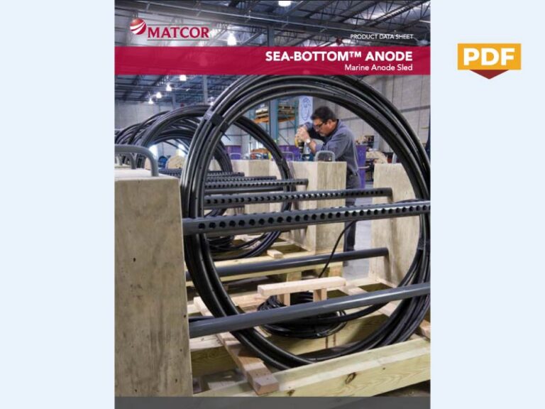 Datasheet image - Sea Bottom Marine Anode Sled
