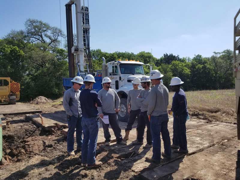 MATCOR Crew in a Safety Meeting