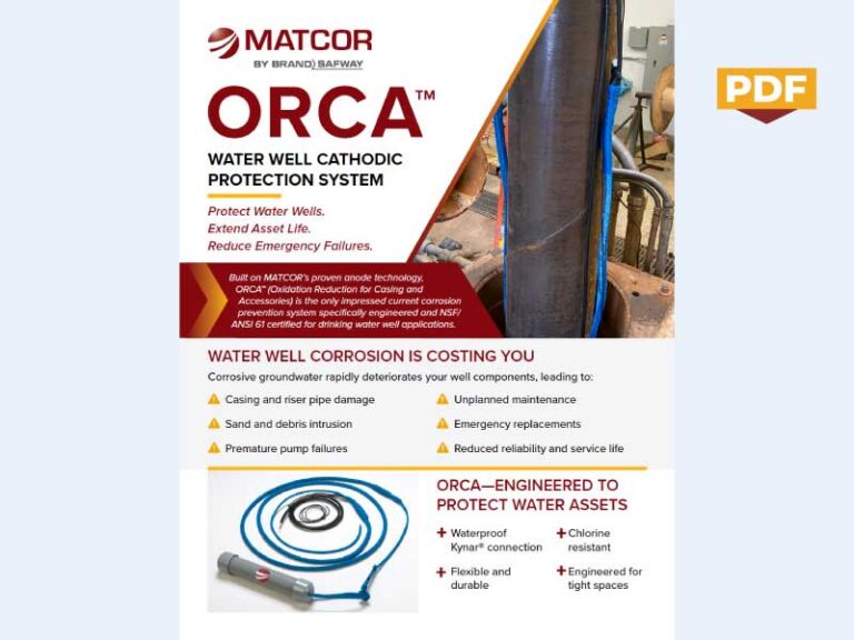 ORCA Water Well Anode System Datasheet
