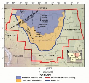 Bakken Oil Production Region